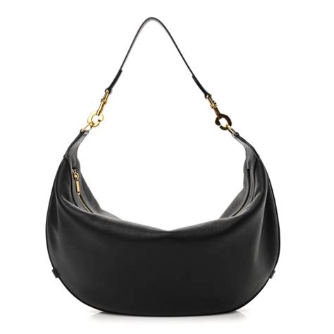 celine black bag shoulder|celine leandre bag.